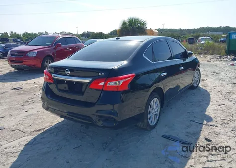 2019 Nissan Sentra Sv from USA, damaged, VIN 3N1AB7AP7KY371185